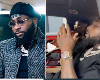 Levels Dey: Davido launch new 2023 maybach Virgil Abloh Days After Wizkid Shows Off His Car Collections [video]